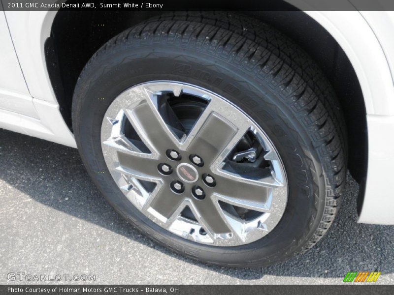 Summit White / Ebony 2011 GMC Acadia Denali AWD