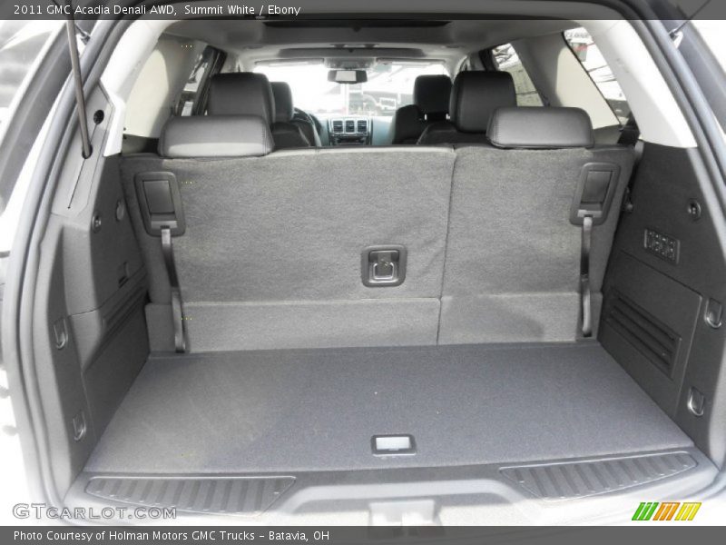Summit White / Ebony 2011 GMC Acadia Denali AWD