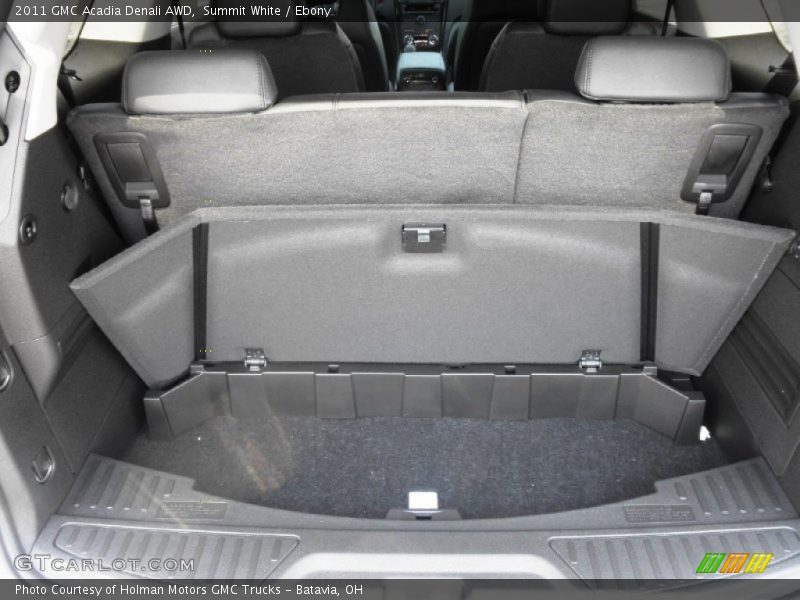 Summit White / Ebony 2011 GMC Acadia Denali AWD