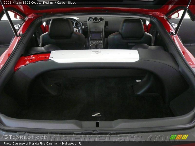 Redline / Carbon Black 2003 Nissan 350Z Coupe