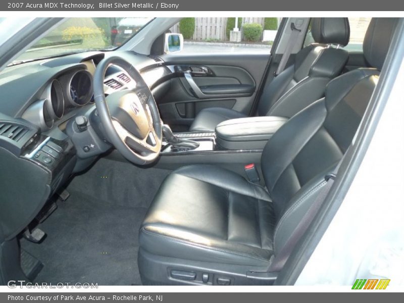 Billet Silver Metallic / Ebony 2007 Acura MDX Technology