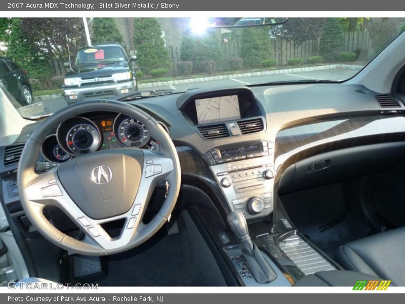 Billet Silver Metallic / Ebony 2007 Acura MDX Technology