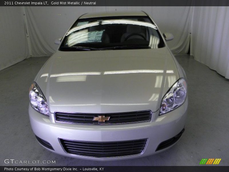 Gold Mist Metallic / Neutral 2011 Chevrolet Impala LT