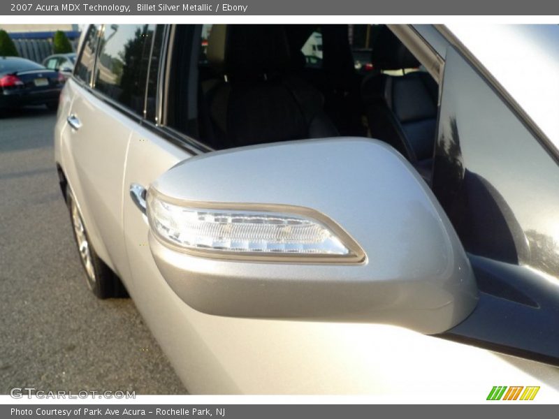 Billet Silver Metallic / Ebony 2007 Acura MDX Technology