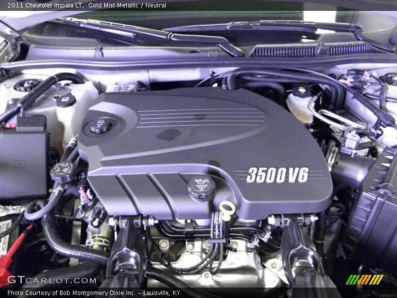 Gold Mist Metallic / Neutral 2011 Chevrolet Impala LT