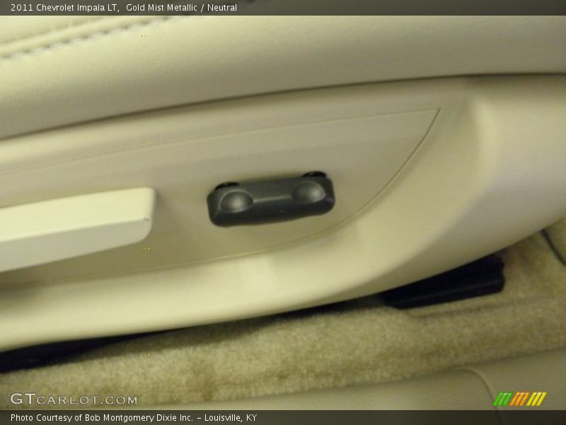 Gold Mist Metallic / Neutral 2011 Chevrolet Impala LT