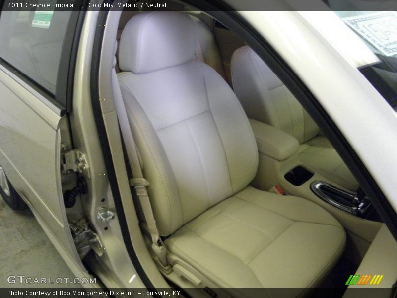 Gold Mist Metallic / Neutral 2011 Chevrolet Impala LT