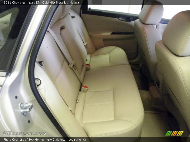 Gold Mist Metallic / Neutral 2011 Chevrolet Impala LT