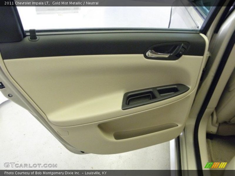 Gold Mist Metallic / Neutral 2011 Chevrolet Impala LT