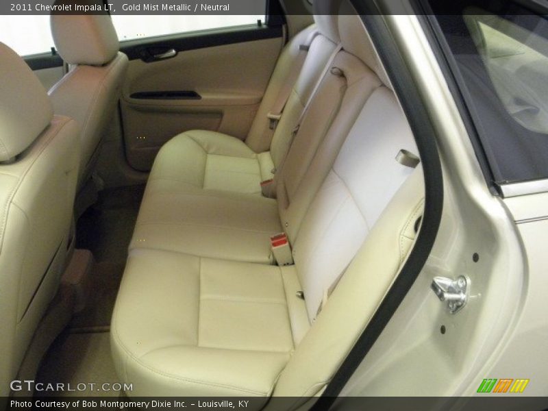 Gold Mist Metallic / Neutral 2011 Chevrolet Impala LT