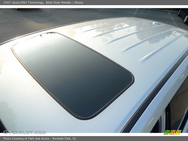 Billet Silver Metallic / Ebony 2007 Acura MDX Technology