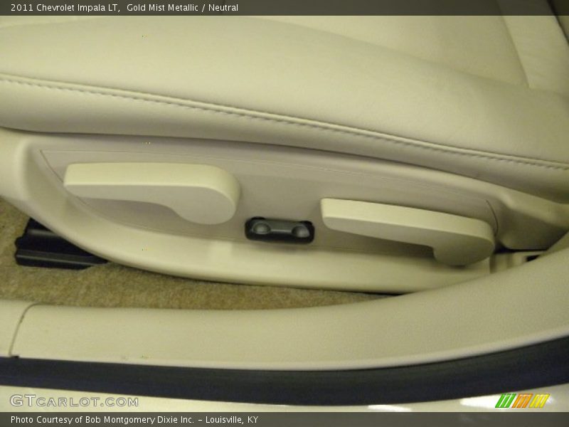 Gold Mist Metallic / Neutral 2011 Chevrolet Impala LT