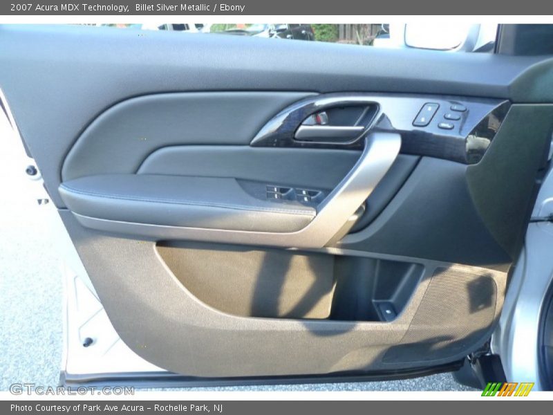 Billet Silver Metallic / Ebony 2007 Acura MDX Technology