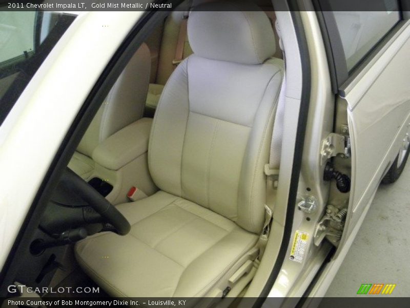 Gold Mist Metallic / Neutral 2011 Chevrolet Impala LT