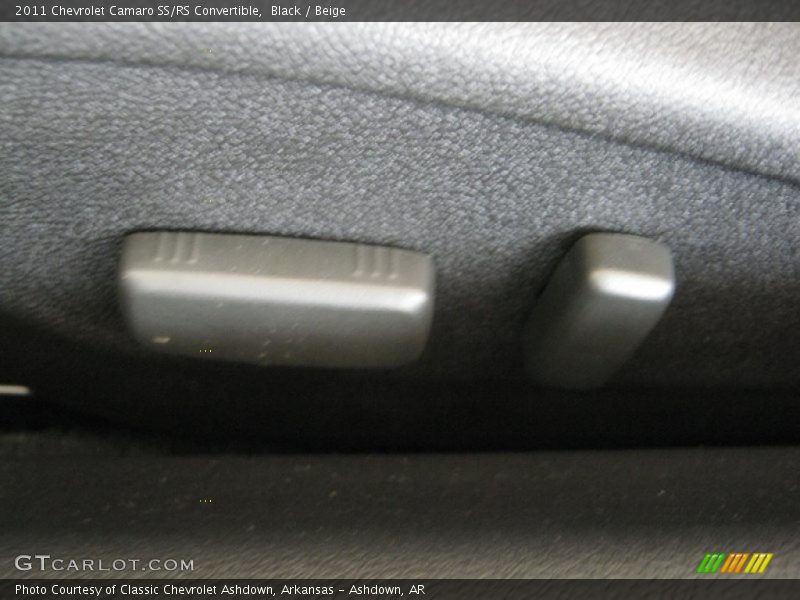 Black / Beige 2011 Chevrolet Camaro SS/RS Convertible