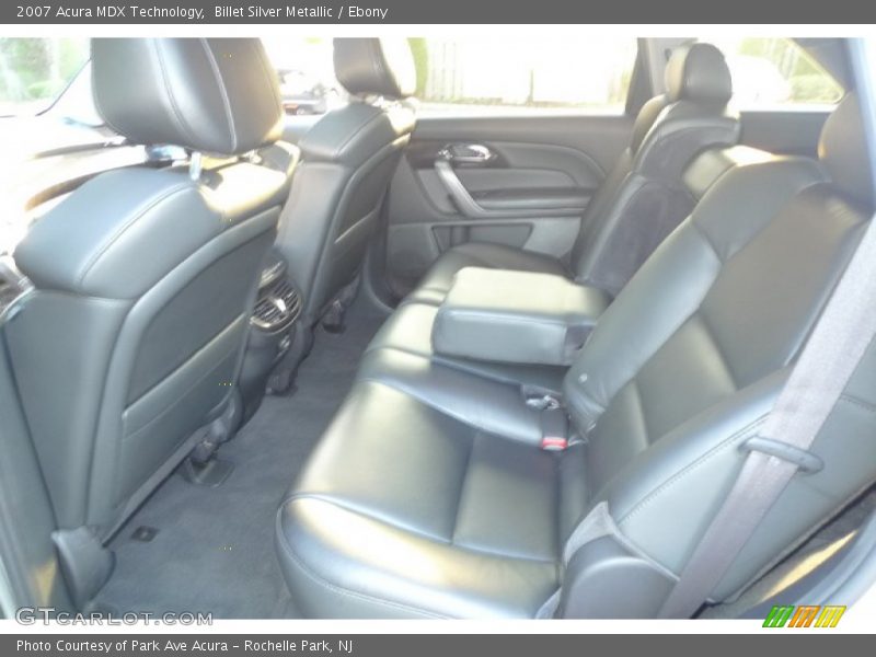 Billet Silver Metallic / Ebony 2007 Acura MDX Technology