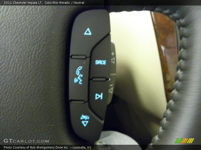 Gold Mist Metallic / Neutral 2011 Chevrolet Impala LT