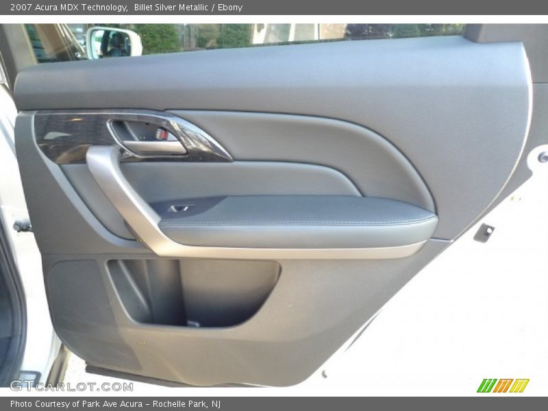 Billet Silver Metallic / Ebony 2007 Acura MDX Technology