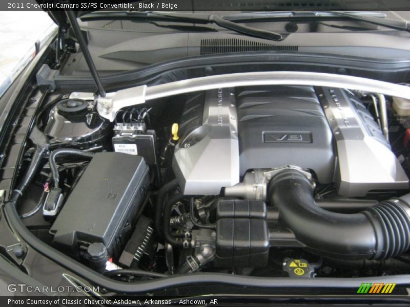  2011 Camaro SS/RS Convertible Engine - 6.2 Liter OHV 16-Valve V8