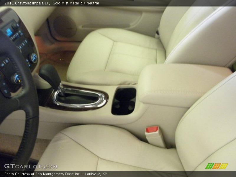 Gold Mist Metallic / Neutral 2011 Chevrolet Impala LT