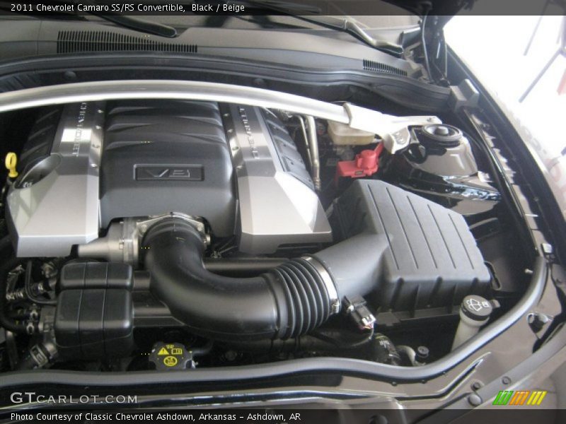  2011 Camaro SS/RS Convertible Engine - 6.2 Liter OHV 16-Valve V8