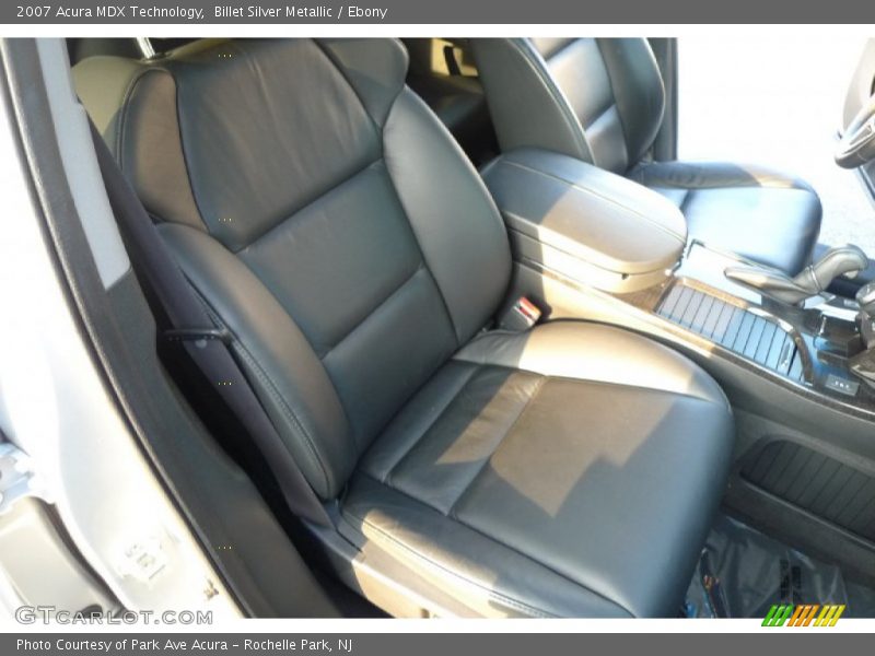 Billet Silver Metallic / Ebony 2007 Acura MDX Technology