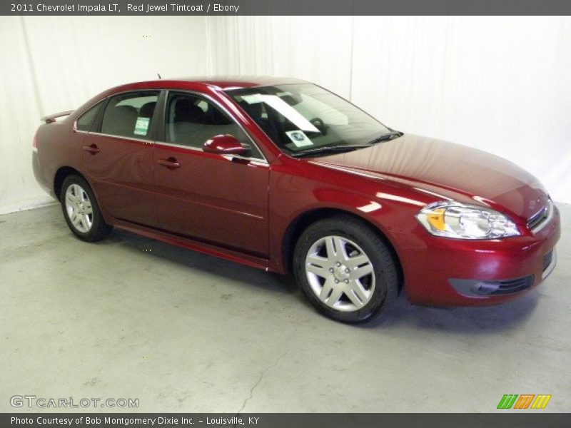 Red Jewel Tintcoat / Ebony 2011 Chevrolet Impala LT