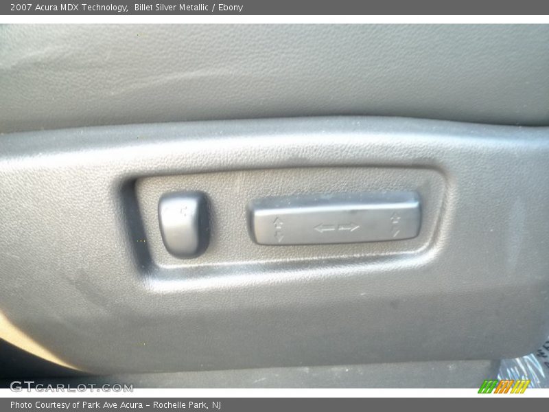 Billet Silver Metallic / Ebony 2007 Acura MDX Technology