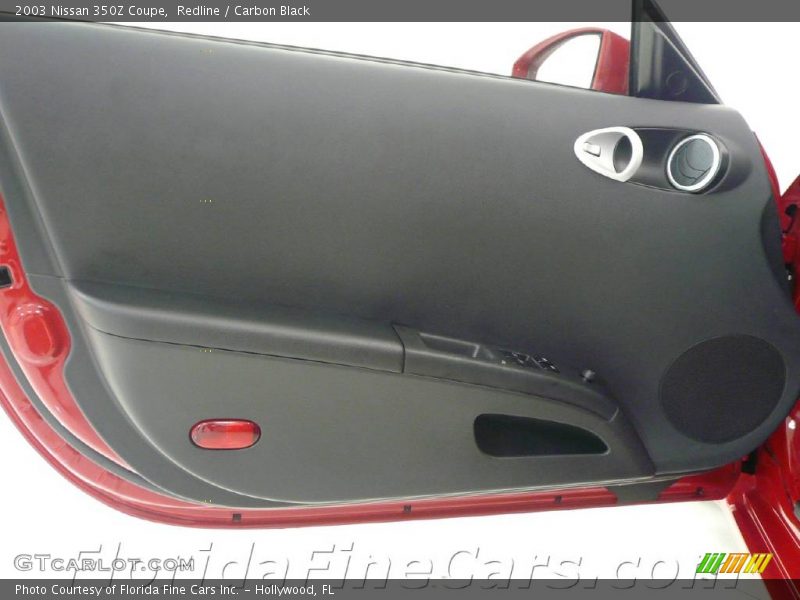 Redline / Carbon Black 2003 Nissan 350Z Coupe