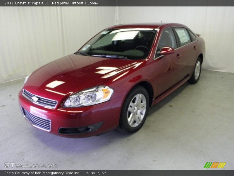 Red Jewel Tintcoat / Ebony 2011 Chevrolet Impala LT
