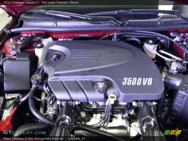 Red Jewel Tintcoat / Ebony 2011 Chevrolet Impala LT