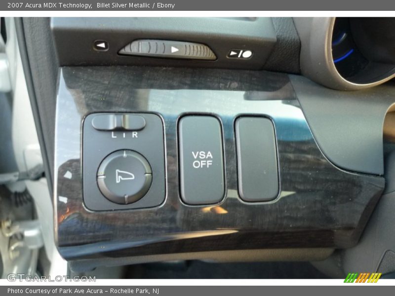 Billet Silver Metallic / Ebony 2007 Acura MDX Technology