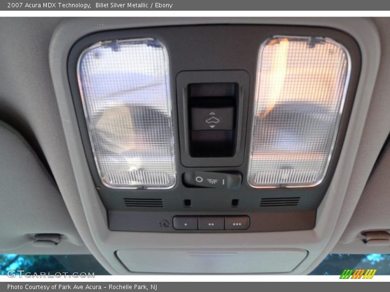 Billet Silver Metallic / Ebony 2007 Acura MDX Technology