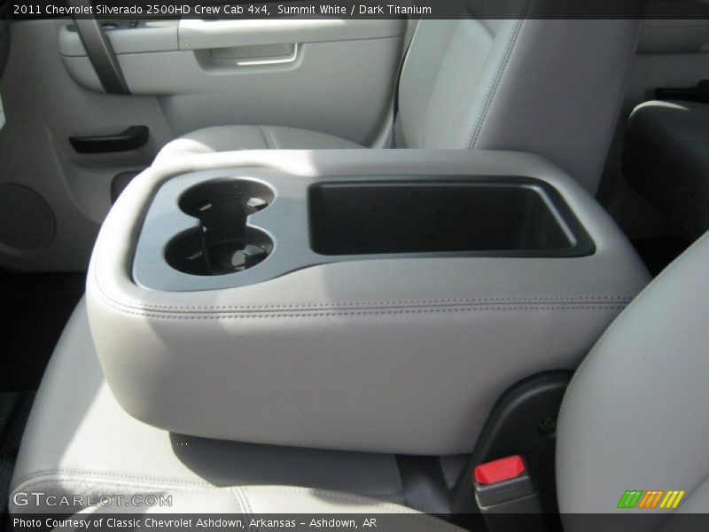 Summit White / Dark Titanium 2011 Chevrolet Silverado 2500HD Crew Cab 4x4