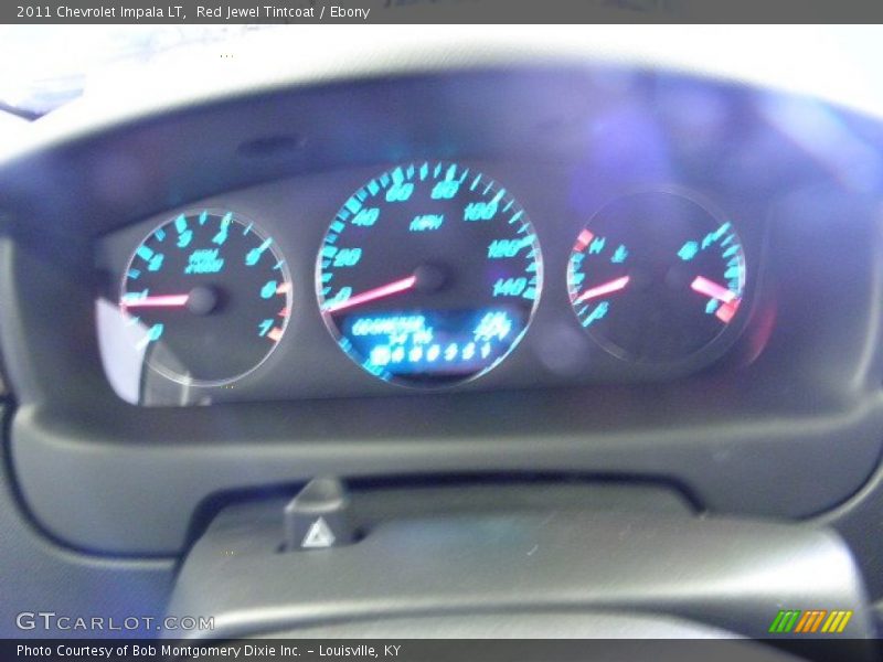 Red Jewel Tintcoat / Ebony 2011 Chevrolet Impala LT