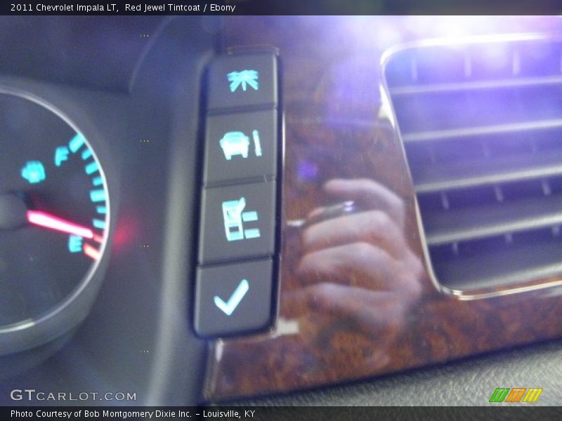 Red Jewel Tintcoat / Ebony 2011 Chevrolet Impala LT