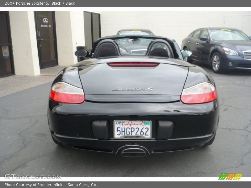 Black / Black 2004 Porsche Boxster S