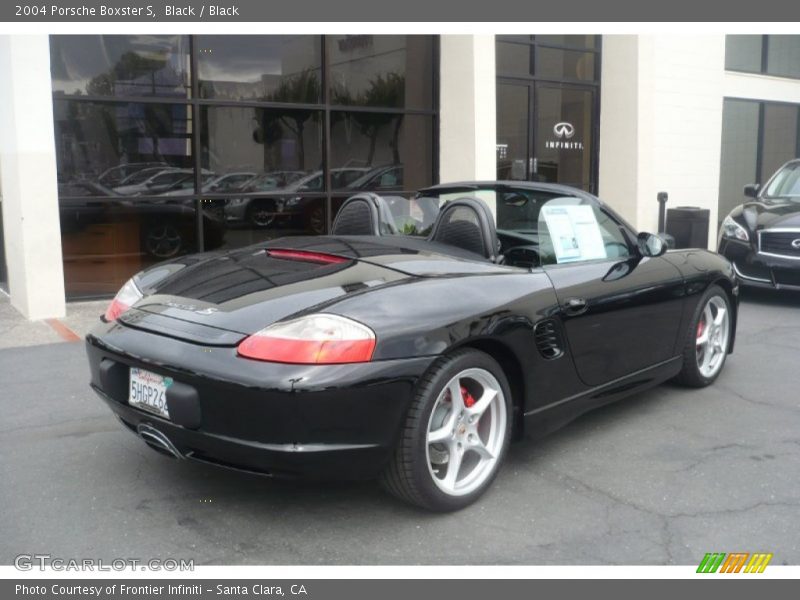 Black / Black 2004 Porsche Boxster S