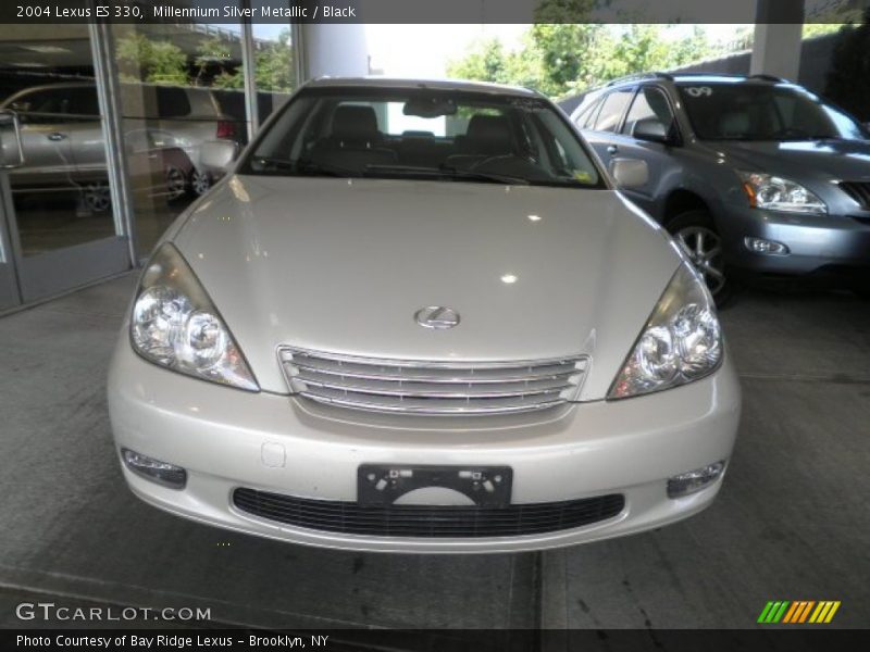 Millennium Silver Metallic / Black 2004 Lexus ES 330