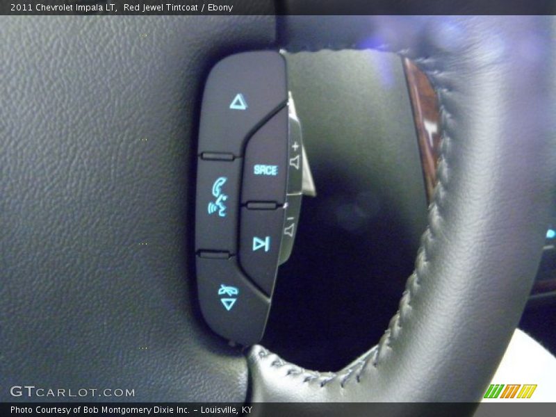 Red Jewel Tintcoat / Ebony 2011 Chevrolet Impala LT