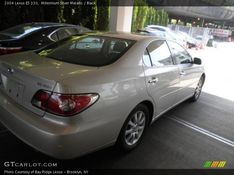 Millennium Silver Metallic / Black 2004 Lexus ES 330