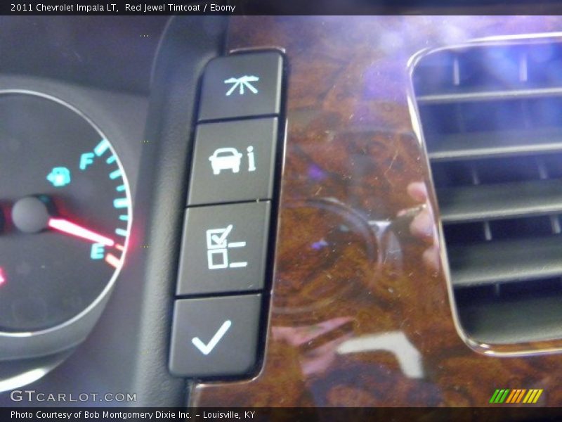 Red Jewel Tintcoat / Ebony 2011 Chevrolet Impala LT