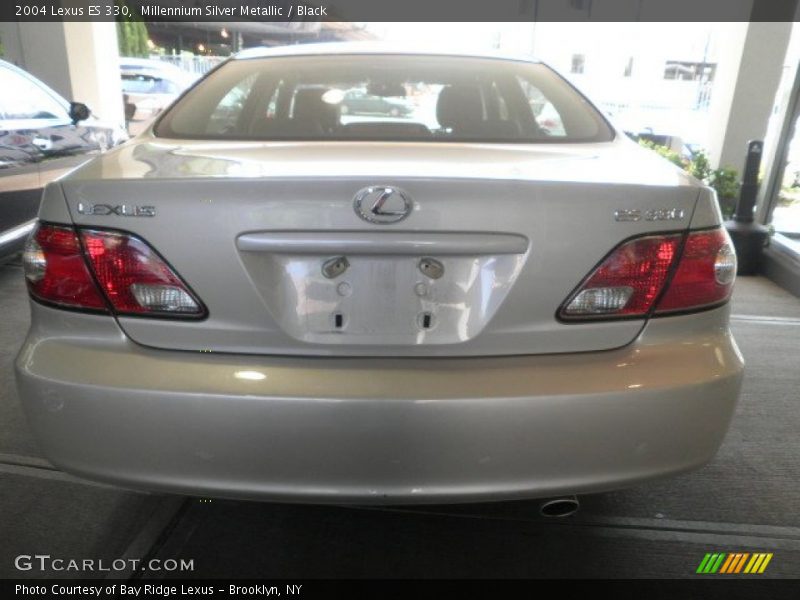 Millennium Silver Metallic / Black 2004 Lexus ES 330