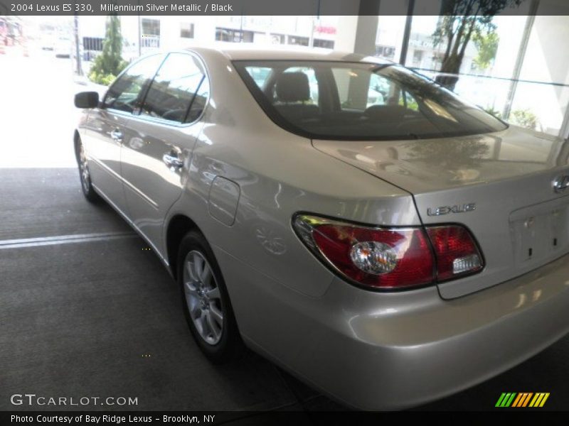 Millennium Silver Metallic / Black 2004 Lexus ES 330