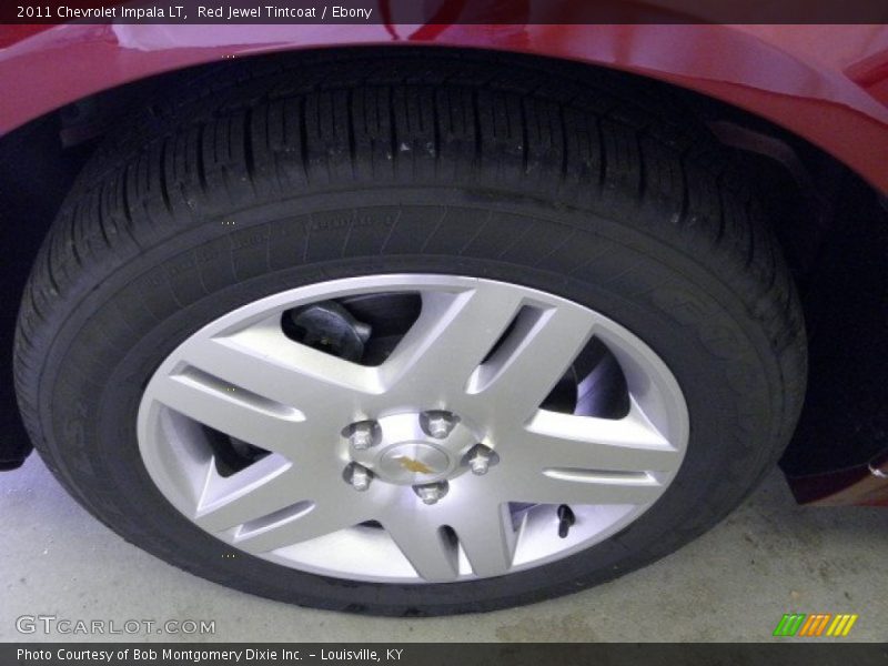 Red Jewel Tintcoat / Ebony 2011 Chevrolet Impala LT