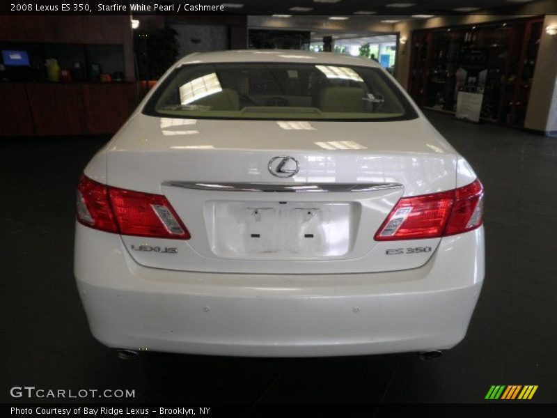 Starfire White Pearl / Cashmere 2008 Lexus ES 350