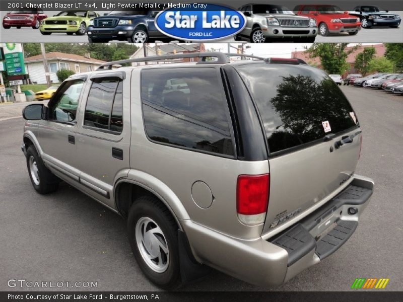 Light Pewter Metallic / Medium Gray 2001 Chevrolet Blazer LT 4x4