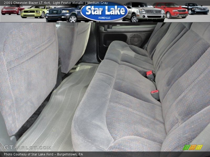 Light Pewter Metallic / Medium Gray 2001 Chevrolet Blazer LT 4x4