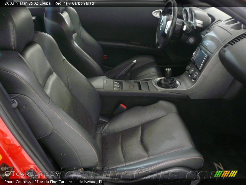 Redline / Carbon Black 2003 Nissan 350Z Coupe