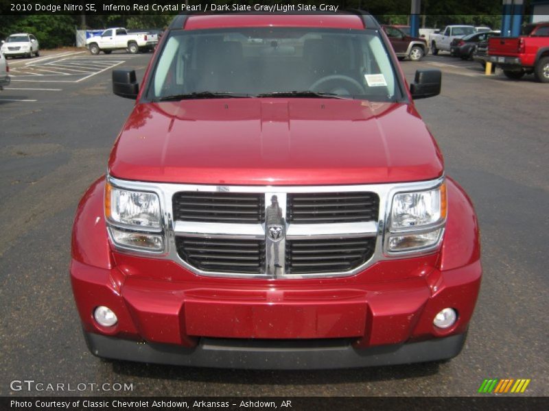 Inferno Red Crystal Pearl / Dark Slate Gray/Light Slate Gray 2010 Dodge Nitro SE